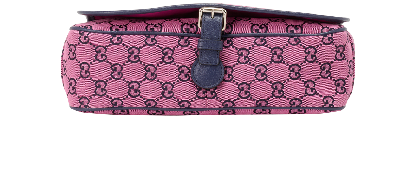 GG Messenger, &pound;475, Handbags, Blue/Pink, Canvas, Top view